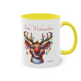 Rudolf, Two-Tone Coffee Mug, 11oz (330 ml)