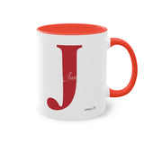 Jan (2),  Christmas tree, Two-Tone Coffee Mug, 11oz (330 ml)