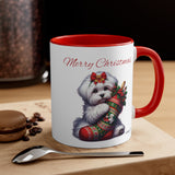 Coton de Tulear Girl, Accent Coffee Mug, 11oz