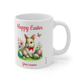 Easter Bunny (1) - Personalisable Ceramic Cup, Easter mug, for girls, for boys, Easter present, Easter gift