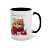 Ginger kitten, Accent Coffee Mug, 11oz, 15oz, personalizable