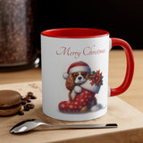 Cavalier King Charles Spaniel, Accent Coffee Mug, 11oz