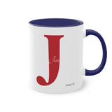 Jan (2),  Christmas tree, Two-Tone Coffee Mug, 11oz (330 ml)