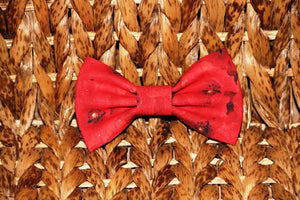 Pet bow tie - Poppy field